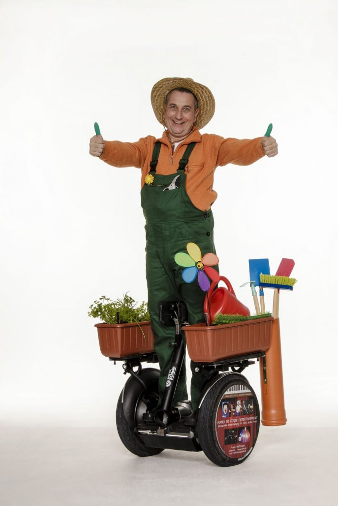 Walkacts auf dem Segway